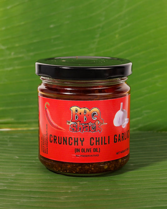 Jar of Crunchy Chili Garlic